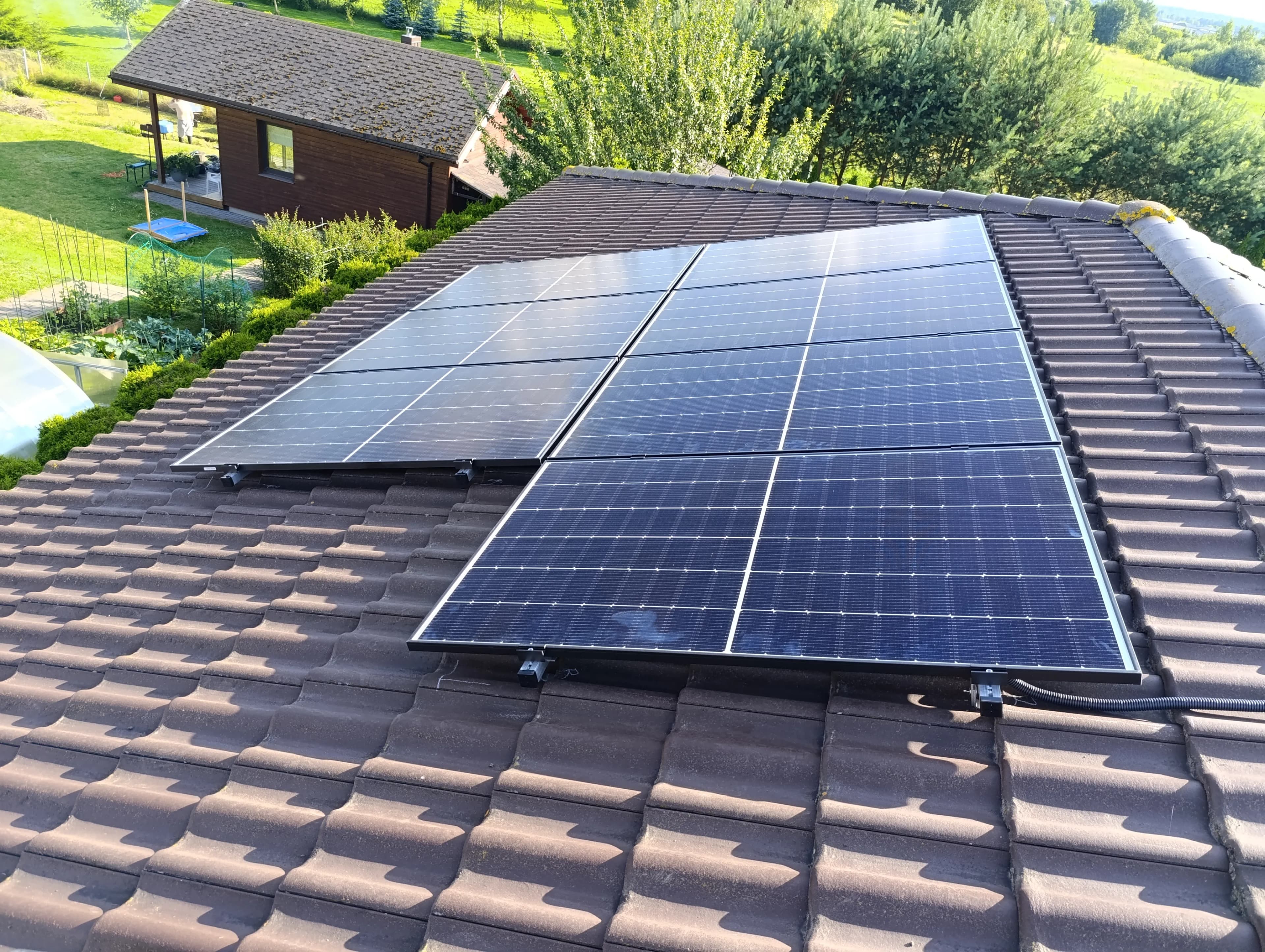 Saulės elektrinė individualiam namui