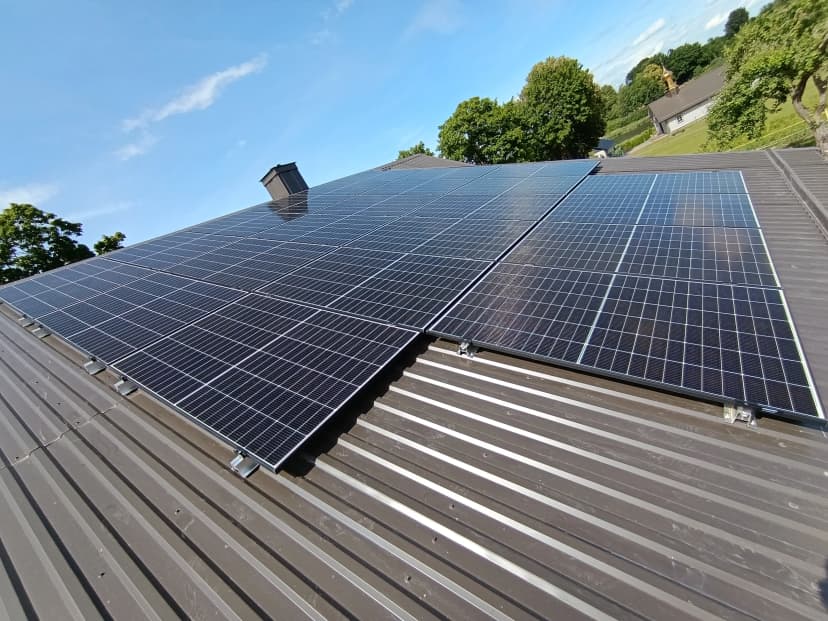 Saulės elektrinė Strėvininkų kaime