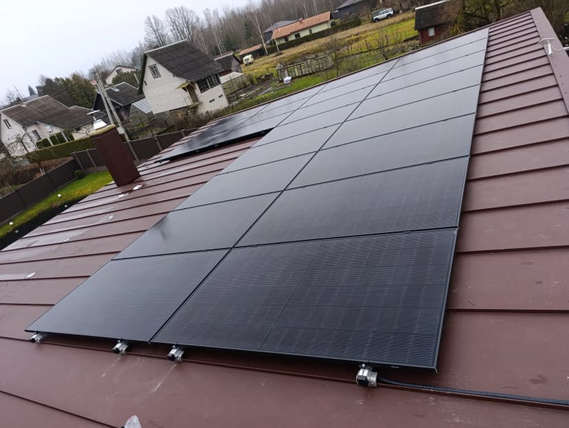 Saulės elektrinės montavimas Vilniuje